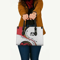 Papua New Guinea 50th Independence Anniversary Leather Bag Special Style White Version - Polynesian Pride