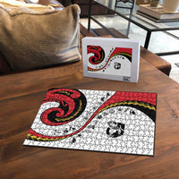 Papua New Guinea Independence Puzzle Special Style White Version LT05 - Polynesian Pride