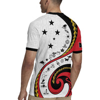 Papua New Guinea Independence Rugby Jersey Special Style White Version LT05 - Polynesian Pride