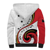 Papua New Guinea Independence Sherpa Hoodie Special Style White Version LT05 - Polynesian Pride