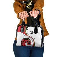 Papua New Guinea Independence Shoulder Handbag Special Style White Version LT05 One Size White - Polynesian Pride