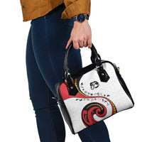 Papua New Guinea Independence Shoulder Handbag Special Style White Version LT05 - Polynesian Pride