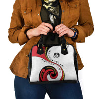 Papua New Guinea Independence Shoulder Handbag Special Style White Version LT05 - Polynesian Pride