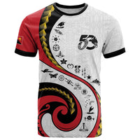 Papua New Guinea Independence T Shirt Special Style White Version LT05 White - Polynesian Pride
