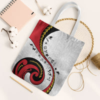 Papua New Guinea Independence Tote Bag Special Style White Version LT05 White Strap One Size White - Polynesian Pride