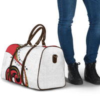 Papua New Guinea Independence Travel Bag Special Style White Version LT05 - Polynesian Pride