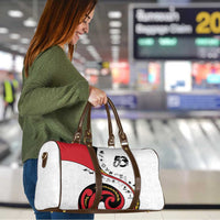 Papua New Guinea 50th Independence Anniversary Travel Bag Special Style White Version - Polynesian Pride