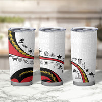 Papua New Guinea Independence Tumbler Cup Special Style White Version LT05 - Polynesian Pride