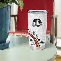 Papua New Guinea Independence Tumbler Cup Special Style White Version LT05 - Polynesian Pride