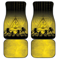 Palau Independence Day Car Mats Palauan Tattoo Pattern - Polynesian Pride