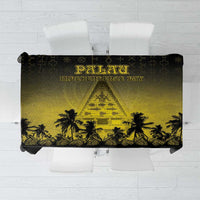 Palau Independence Day Tablecloth Palauan Tattoo Pattern - Polynesian Pride