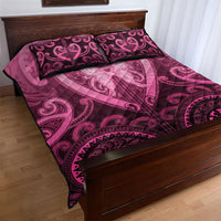 Aotearoa Breast Cancer Quilt Bed Set Maori Tribal Pattern LT05 - Polynesian Pride