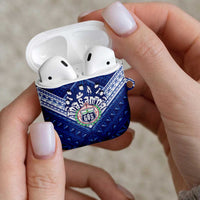 Toa Samoa Rugby AirPods Case Samoan Pride With Tribal Pattern - Polynesian Pride