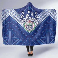 Toa Samoa Rugby Hooded Blanket Samoan Pride With Tribal Pattern - Polynesian Pride
