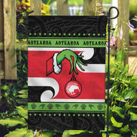 New Zealand Funny Christmas Garden Flag Maori Tiki