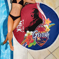 Guam Martin Luther King Jr Day Beach Blanket LT05 - Polynesian Pride