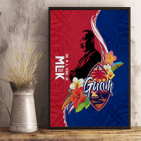 Guam Martin Luther King Jr Day Canvas Wall Art LT05 - Polynesian Pride