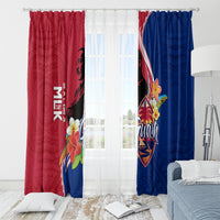Guam Martin Luther King Jr Day Window Curtain LT05 - Polynesian Pride