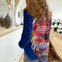 Guam Martin Luther King Jr Day Women Casual Shirt LT05 - Polynesian Pride