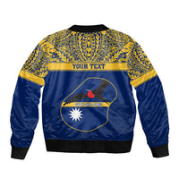 Personalised Repubrikin Naoero Independence Day Bomber Jacket Tamanu With Coat Of Arms LT05 - Polynesian Pride