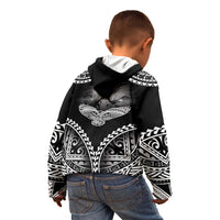 Hawaiian Hawk Kid Hoodie Polynesian Pattern Style LT05 - Polynesian Pride