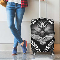 Hawaiian Hawk Luggage Cover Polynesian Pattern Style