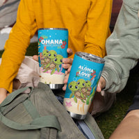 Ohana Hawaii Tumbler Cup Kawaii Family Turtle