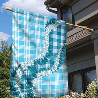 Blue Hawaii Palaka Garden Flag Hawaiian Honohono Lei LT05 - Polynesian Pride