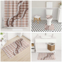 Beige Hawaii Palaka Bathroom Set Hawaiian Honohono Lei LT05 - Polynesian Pride