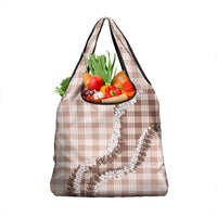 Beige Hawaii Palaka Grocery Bag Hawaiian Honohono Lei LT05 1-pack One Size Beige - Polynesian Pride