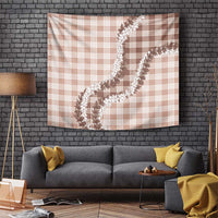 Beige Hawaii Palaka Tapestry Hawaiian Honohono Lei LT05 Beige - Polynesian Pride