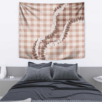 Beige Hawaii Palaka Tapestry Hawaiian Honohono Lei LT05 - Polynesian Pride