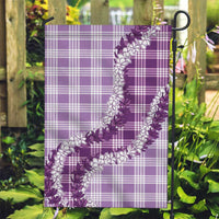 Violet Hawaii Palaka Garden Flag Hawaiian Honohono Lei
