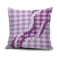 Violet Hawaii Palaka Pillow Cover Hawaiian Honohono Lei LT05 Violet - Polynesian Pride