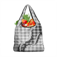 Gray Hawaii Palaka Grocery Bag Hawaiian Honohono Lei LT05 1-pack One Size Gray - Polynesian Pride
