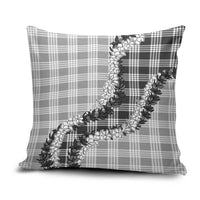Gray Hawaii Palaka Pillow Cover Hawaiian Honohono Lei LT05 Gray - Polynesian Pride