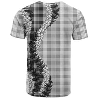 Gray Hawaii Palaka T Shirt Hawaiian Honohono Lei LT05 - Polynesian Pride