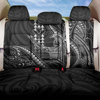 Hawaii King Kamehameha The Great Back Car Seat Cover Black Tribal Tattoo