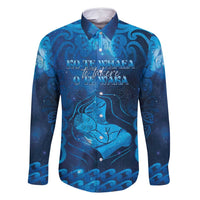 Personalised New Zealand Mother's Day Family Matching Long Sleeve Bodycon Dress and Hawaiian Shirt Ko Te Whaea Te Takere O Te Waka