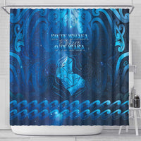 New Zealand Mother's Day Shower Curtain Ko Te Whaea Te Takere O Te Waka