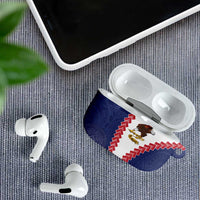 American Samoa Eagle AirPods Case Polynesian Tribal Pattern Curve Style