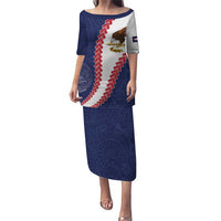 American Samoa Eagle Puletasi Polynesian Tribal Pattern Curve Style