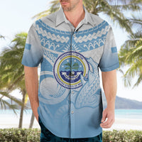 Micronesia Constitution Day Hawaiian Shirt Polynesian Tribal Tattoo Simple Style LT05 - Polynesian Pride