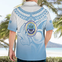 Micronesia Constitution Day Hawaiian Shirt Polynesian Tribal Tattoo Simple Style LT05 - Polynesian Pride