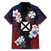 Wallis and Futuna Uvea Hawaiian Shirt Victory Day With Frangipani LT05 - Polynesian Pride