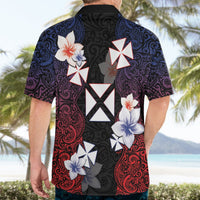 Wallis and Futuna Uvea Hawaiian Shirt Victory Day With Frangipani LT05 - Polynesian Pride