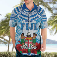 Personalised Fiji Ratu Sir Lala Sukuna Day Hawaiian Shirt Hibiscus Tapa Pattern LT05 - Polynesian Pride