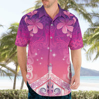 New Zealand Matariki Hawaiian Shirt Maori Marae Purple Galaxy