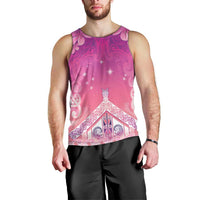New Zealand Matariki Men Tank Top Maori Marae Purple Galaxy