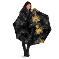 Hawaiian Honu And Surfboards Umbrella Gold Style LT05 - Polynesian Pride